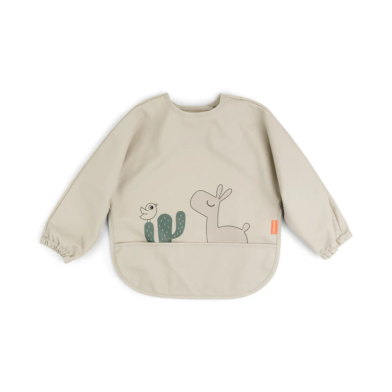 Babero con mangas y bolsillo | Lalee Sand