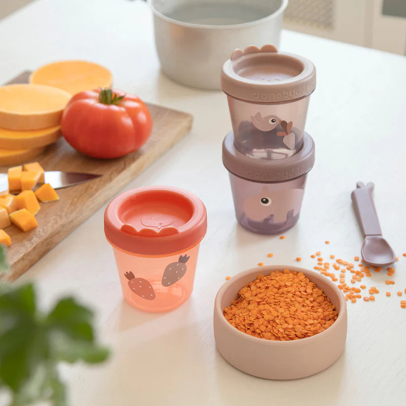 Contenedor comida bebé (3 pack) | Ozzo Powder