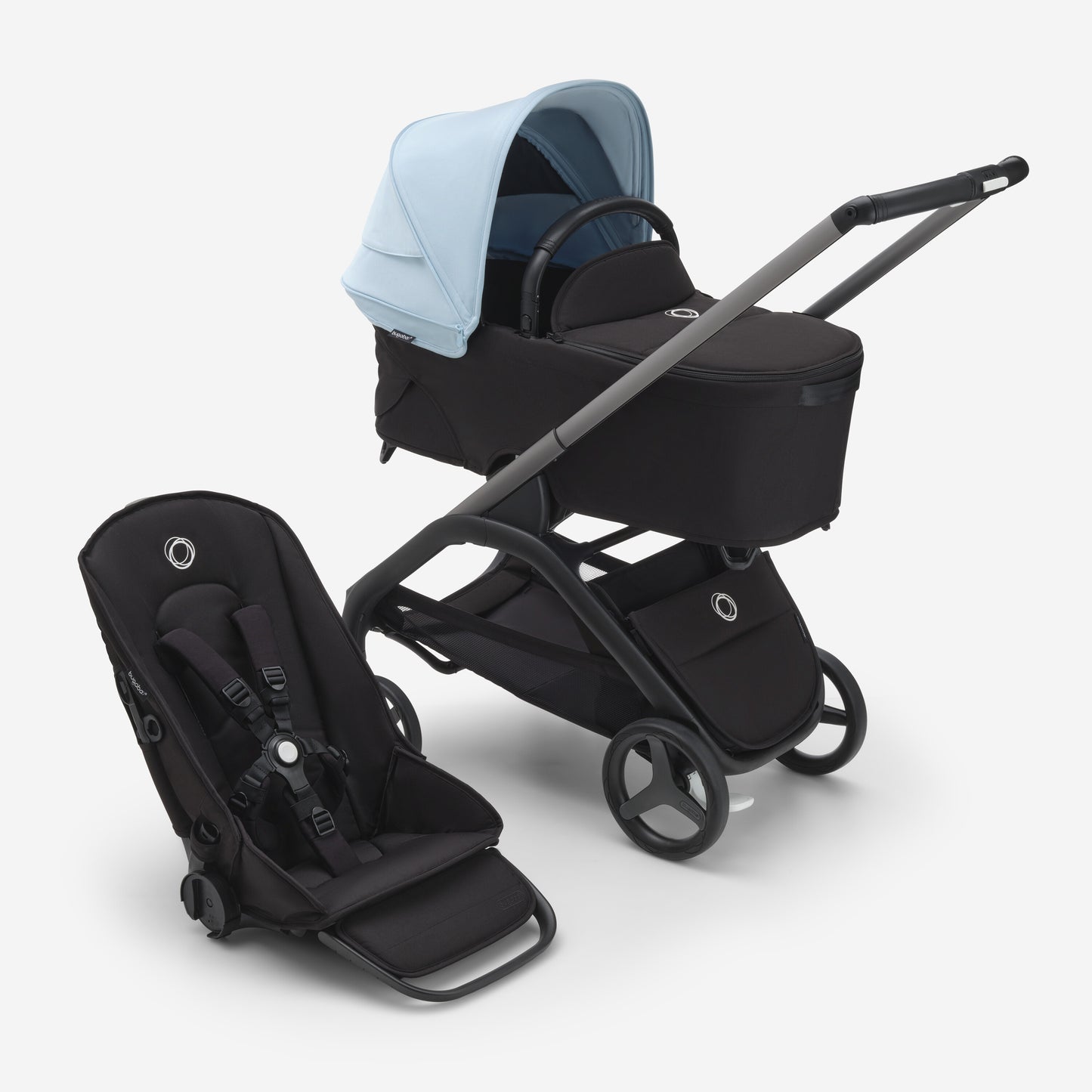 Bugaboo Dragonfly DUO con silla y capazo