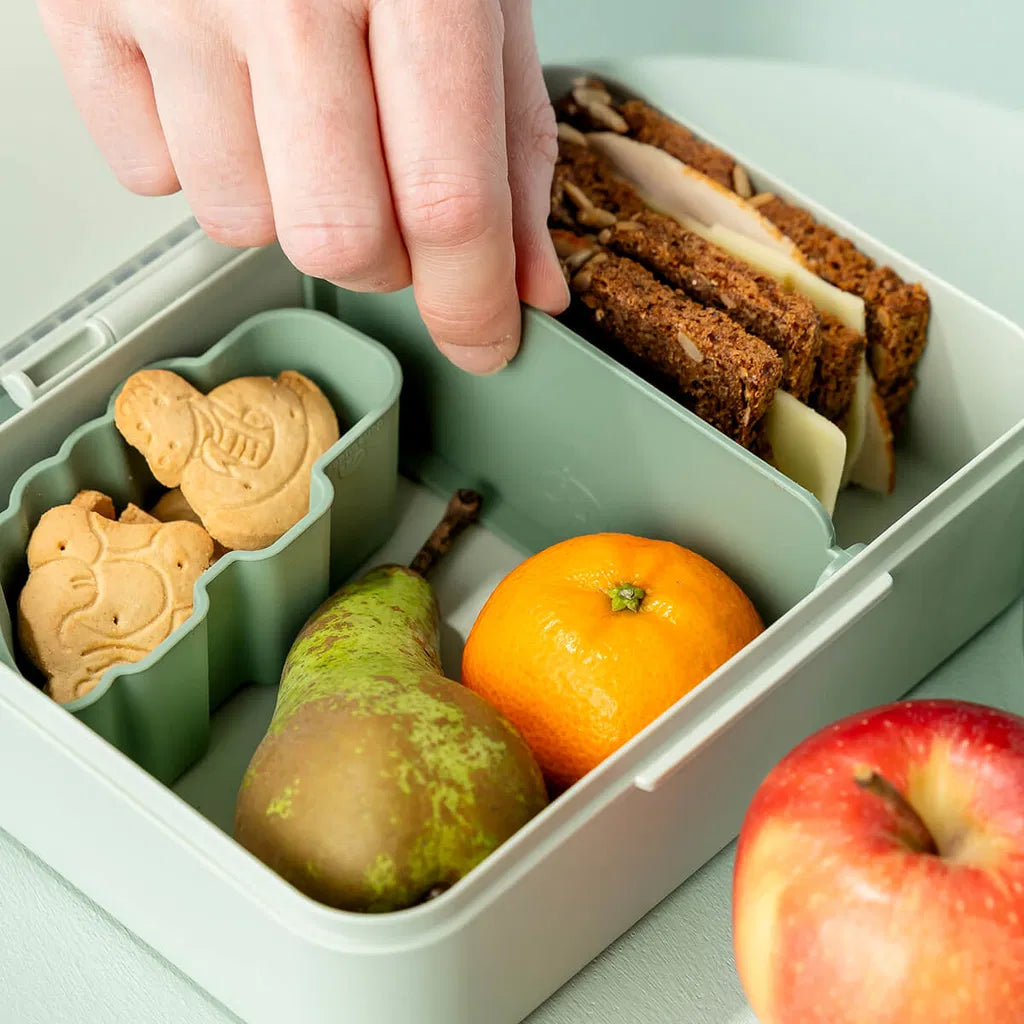 Caja de almuerzo con separador | Playground - Verde