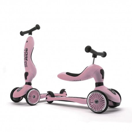 Patinete 2 en 1 HIGHWAYKICK ONE | Rosa