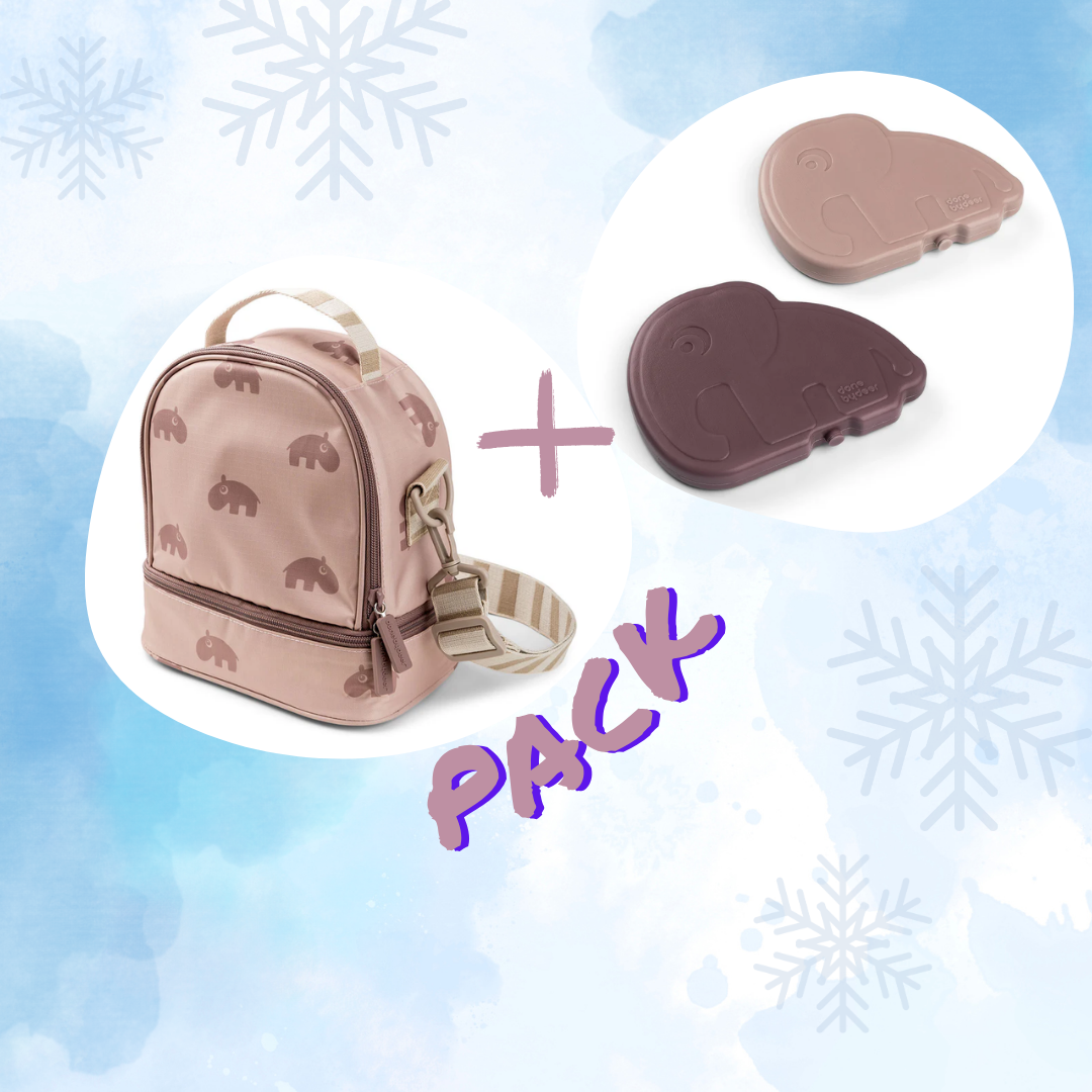 PACK Mochila térmica con enfriadores | Rosa