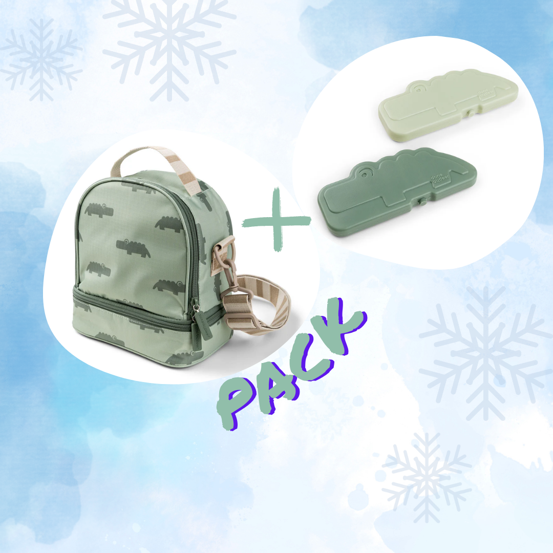 PACK Mochila térmica con enfriadores | Verde