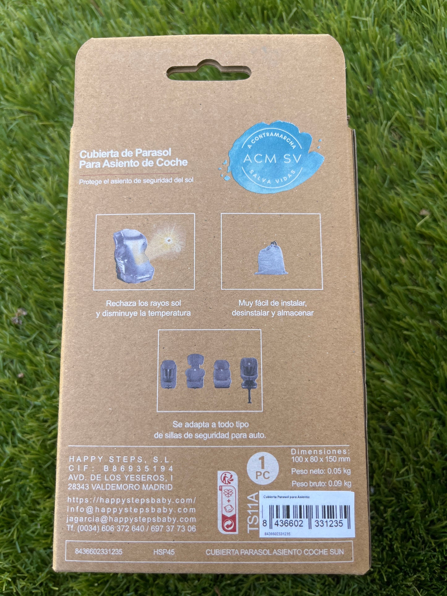 Cubierta parasol para silla ACM SV