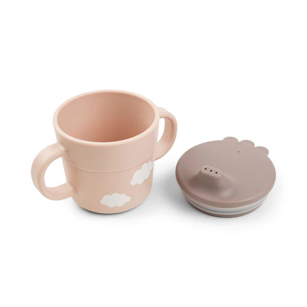 Set "Mi Primera Comida" | Happy clouds - Rosa