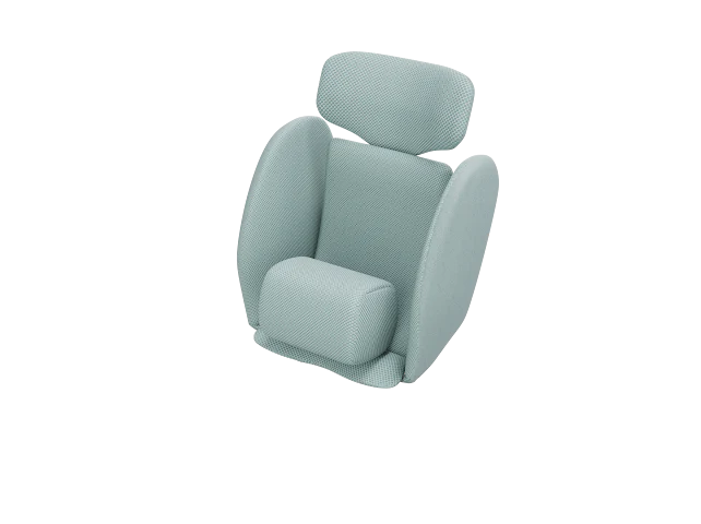 Reductor Stardust color menta para coche infantil