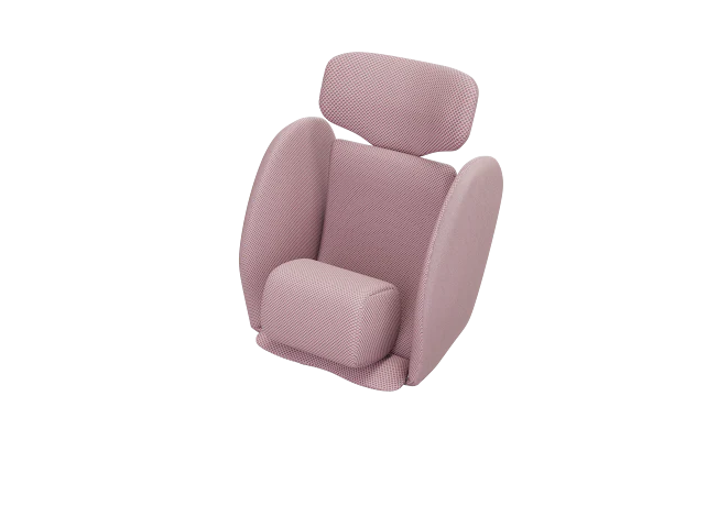 Reductor Stardust rosa para silla de coche bebé