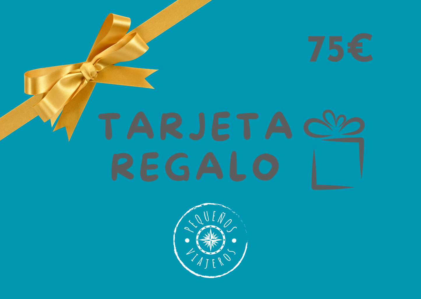 Tarjeta regalo 75 euros tienda infantil