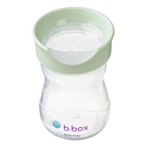 Taza con borde de entrenamiento B.Box - Sage