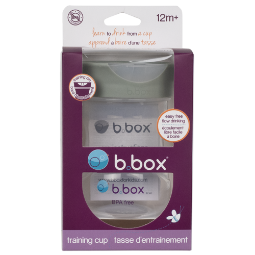 Taza con borde de entrenamiento B.Box - Sage