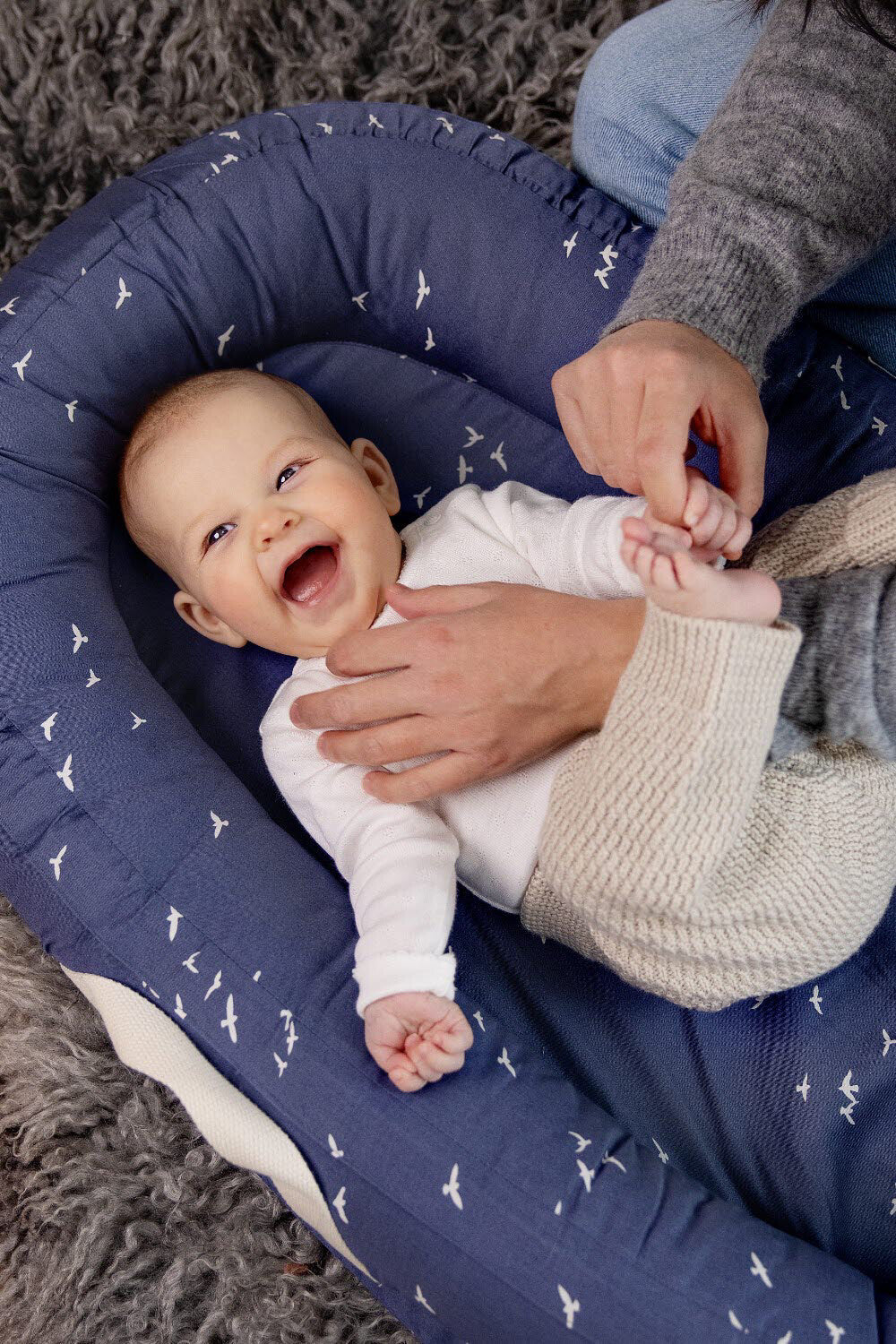 VOKSI Baby Nest - Nido 3D | Gris Stone