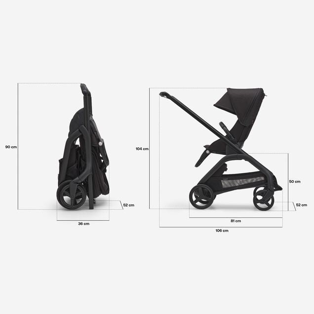 Bugaboo Dragonfly DUO con silla y capazo