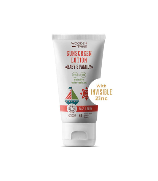 Loción solar cara/cuerpo FPS50 bebé/adultos 150ml