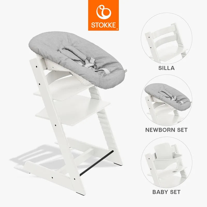 PACK AHORRO | Stokke Tripp Trapp Pack de Trona + Newborn Set