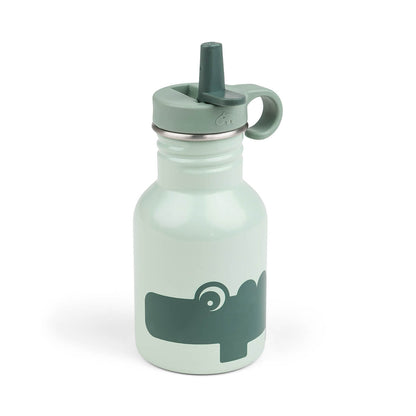 Botella de metal (350 ml) | Verde Croco