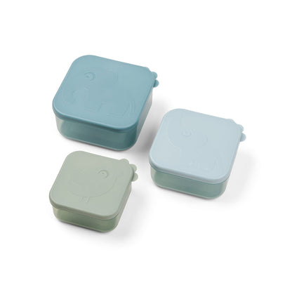 Caja snacks - Set 3 piezas Azul