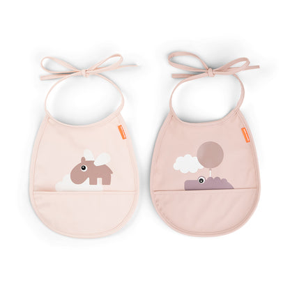 Mini babero (Pack 2 Uds) | Powder