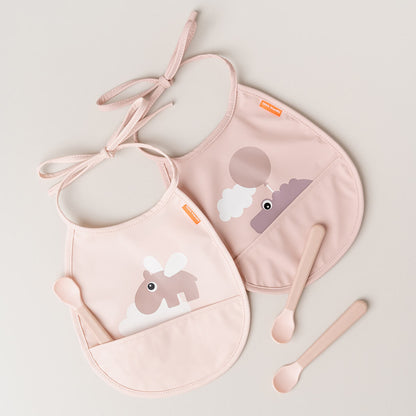 Mini babero (Pack 2 Uds) | Powder