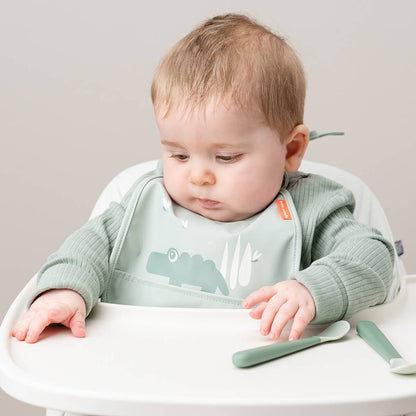 Mini babero (Pack 2 Uds) | Verde