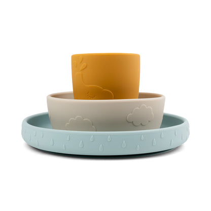 Juego de cena Stick & Stay - Multicolor