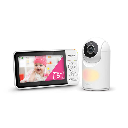 VTech Cámara de Seguridad con monitor 5" y Cámara orientable
