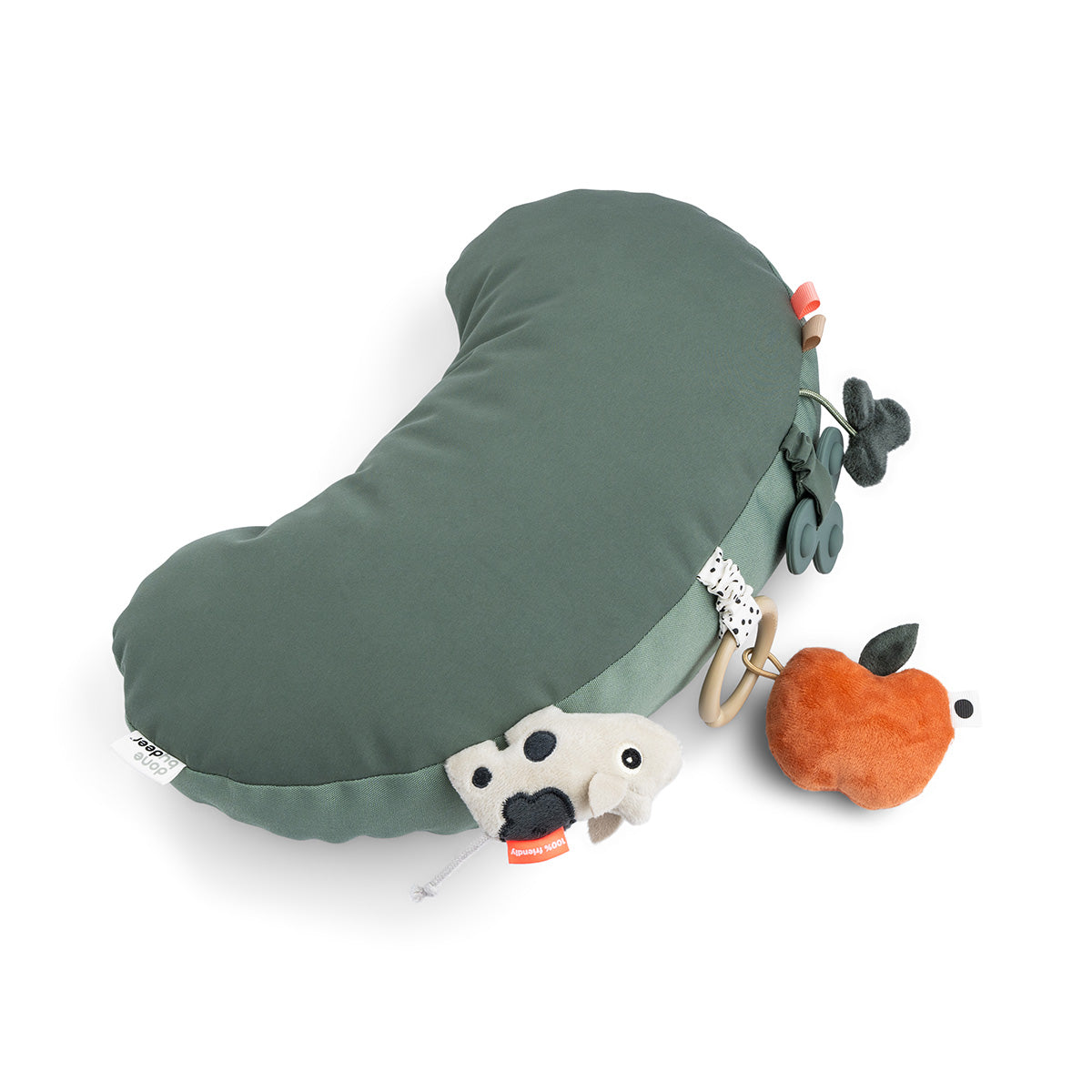 Almohada de actividades | Tummy time - Tiny farm Verde