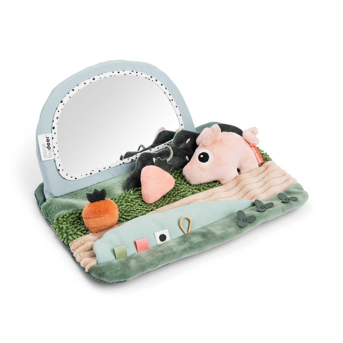 Espejo sensorial Tummy Time - Tiny farm