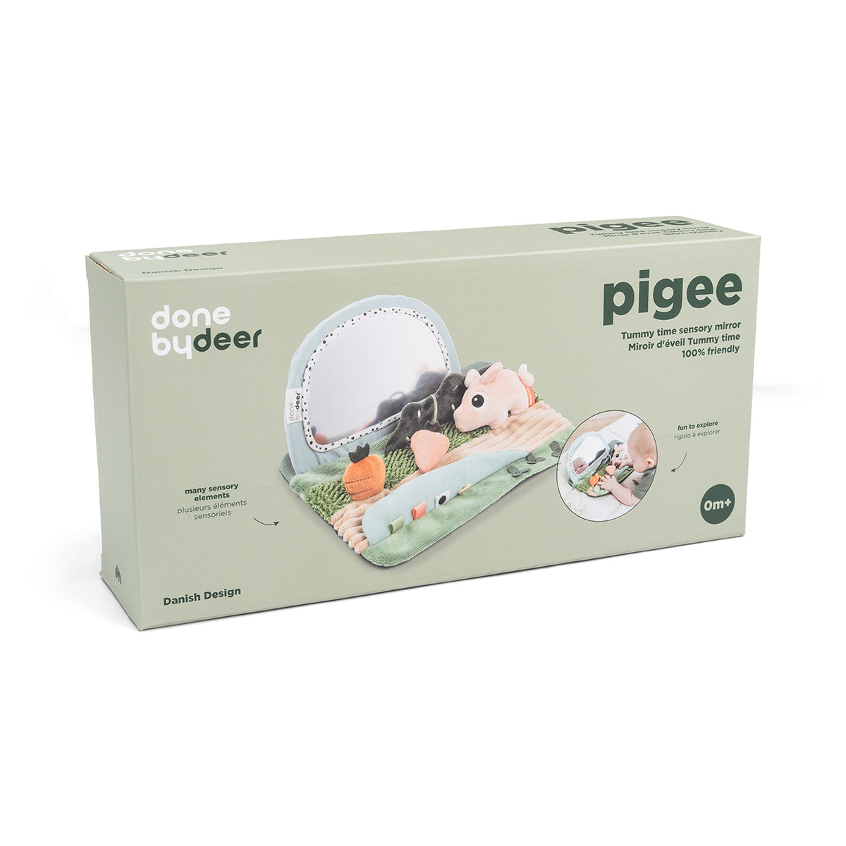 Espejo sensorial Tummy Time - Tiny farm