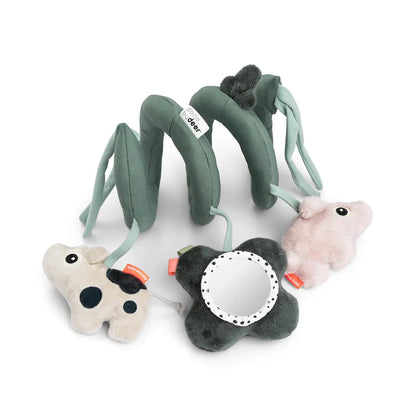 Espiral de actividades carro verde