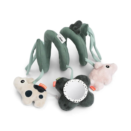 Espiral de actividades carro verde