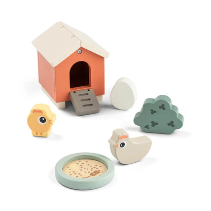 Tiny farm - Set de juego Clucky