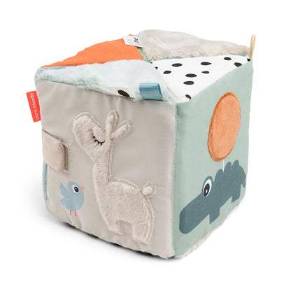 Cubo sensorial desplegable - Multicolor