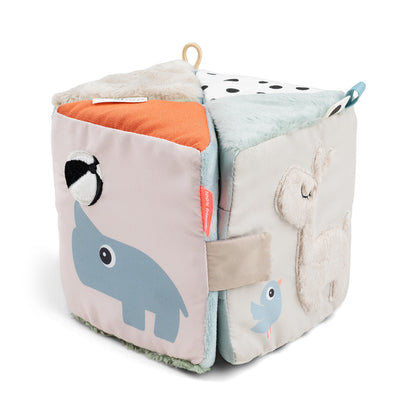 Cubo sensorial desplegable - Multicolor