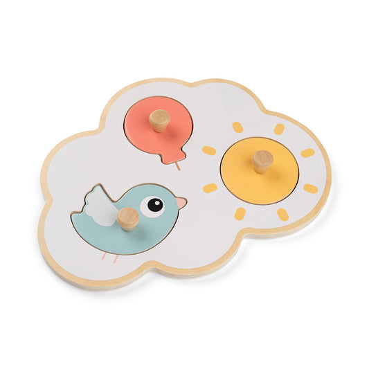 Puzzle de madera Happy clouds