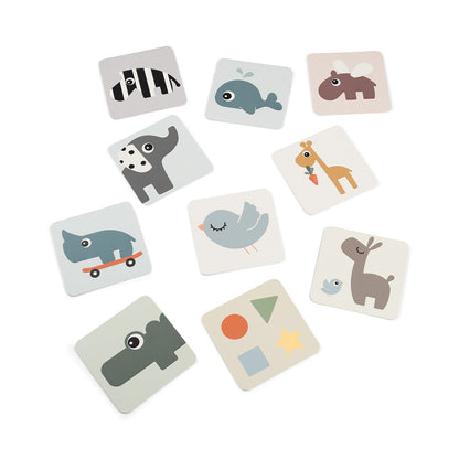 Cartas de contraste para bebé (Pack 10) - Elphee Colour mix
