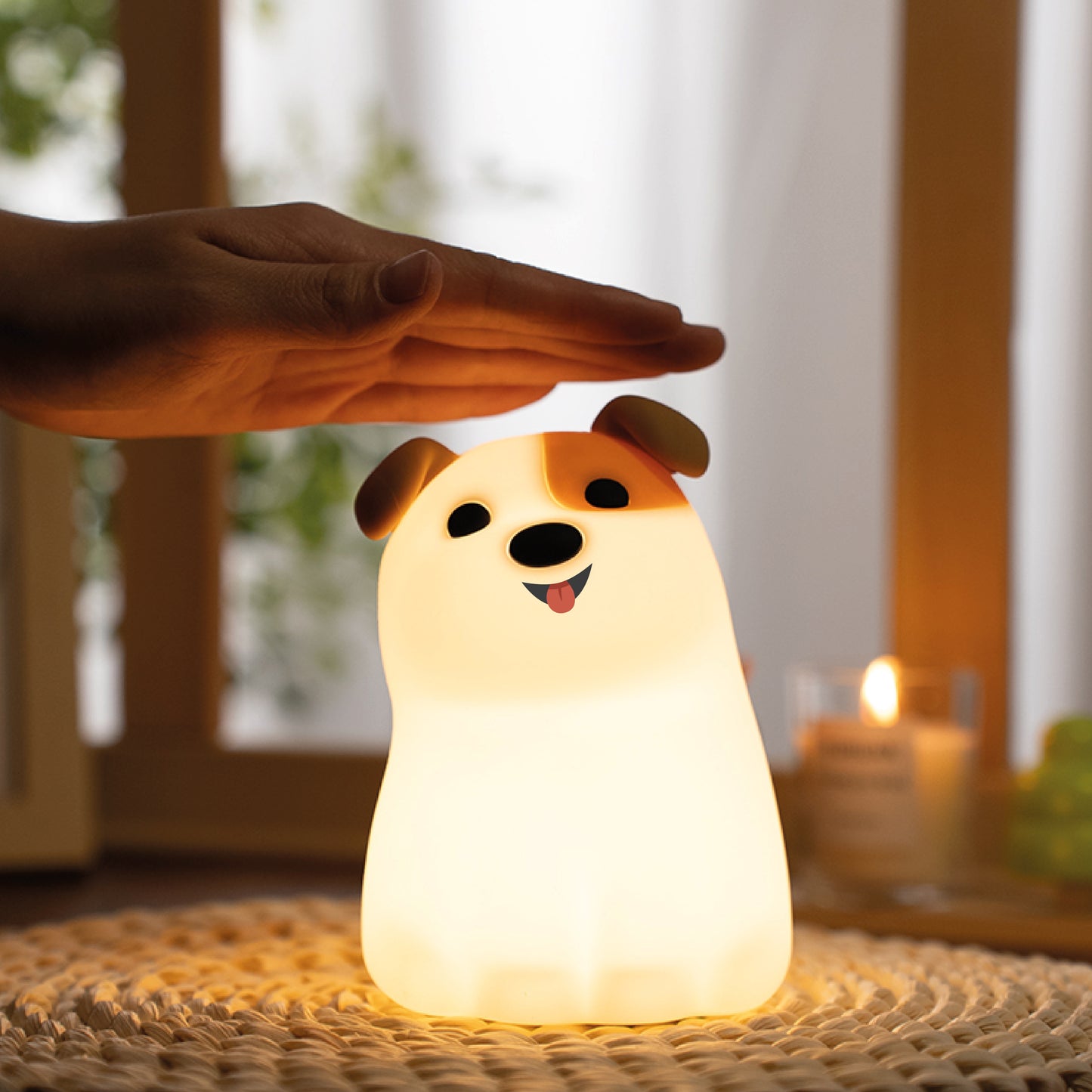 Lámpara de noche infantil de silicona