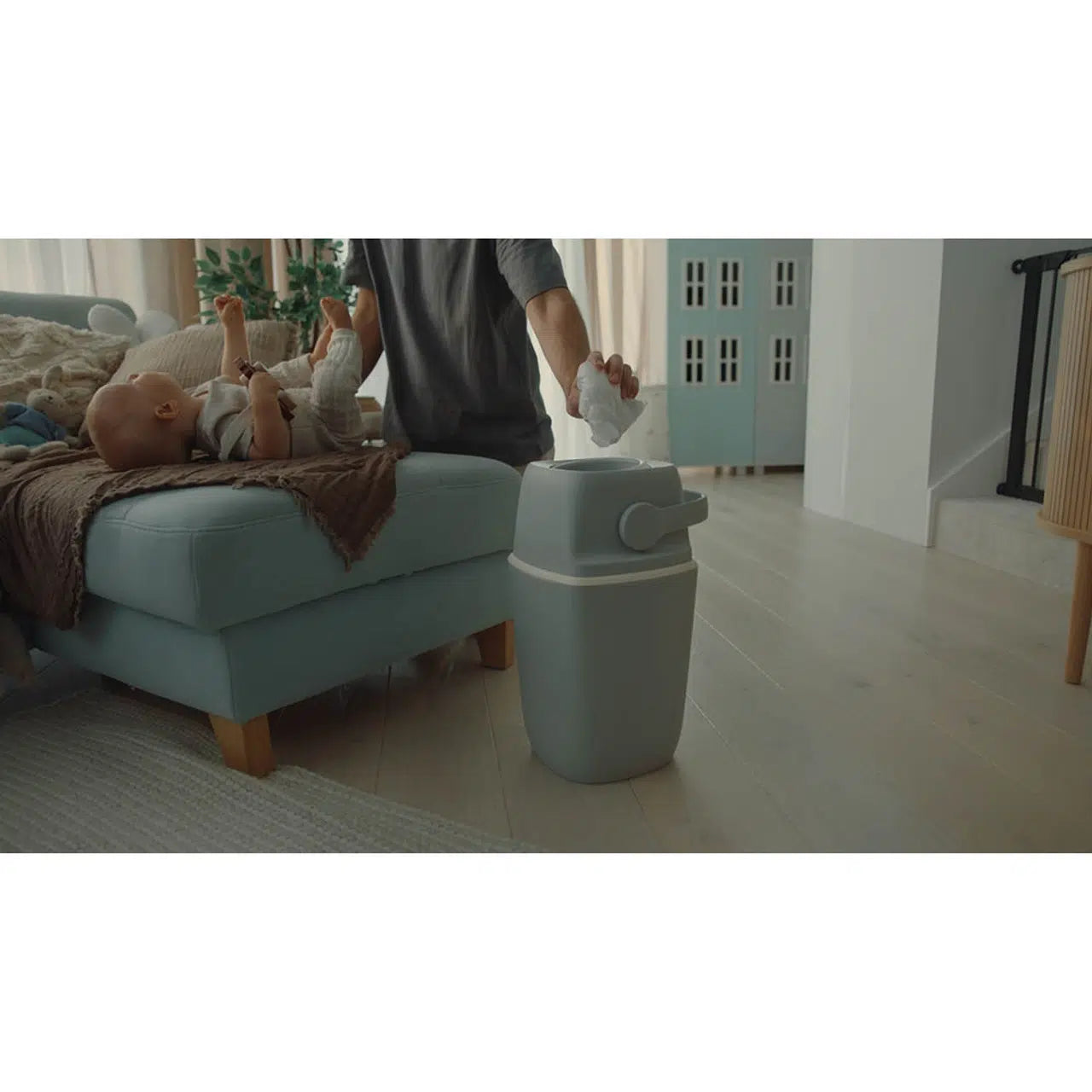 Cubo de pañales sin bolsas especiales