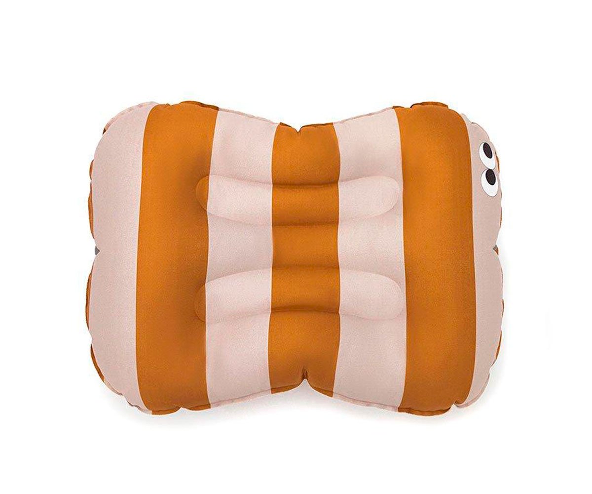 Cojín Reductor inflable para Silla Stripes Nude Mustard