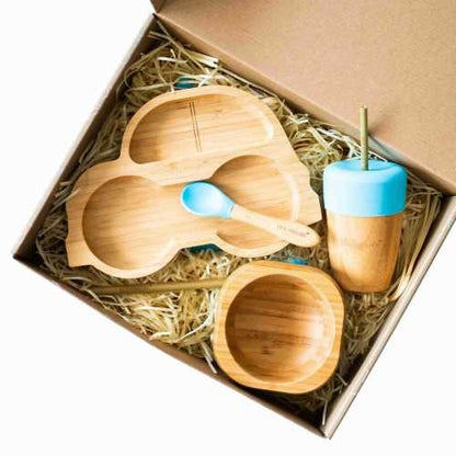 Set regalo Toddler Bambú y Silicona | Varios colores