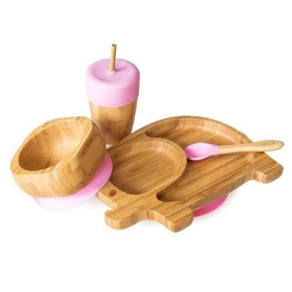 Set regalo Toddler Bambú y Silicona | Varios colores