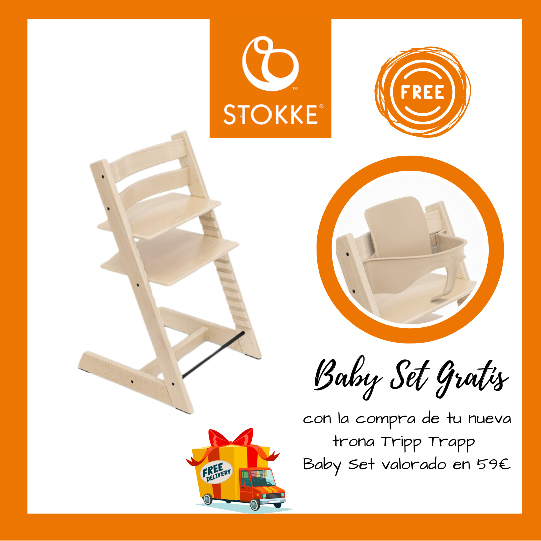 PROMO | Stokke Tripp Trapp con Baby Set GRATIS