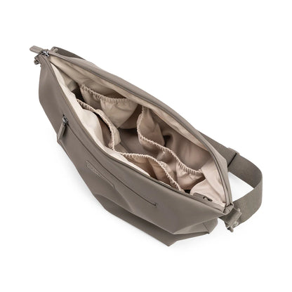 Interior bolsillos organizador carro taupe