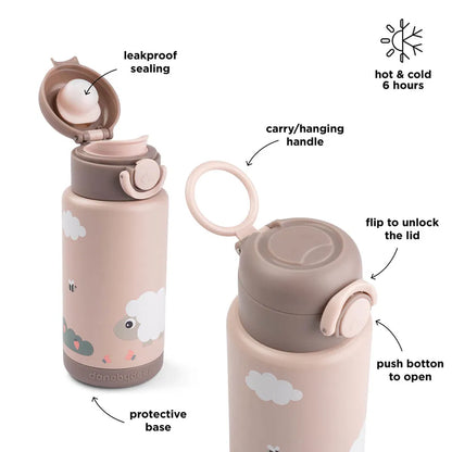 Botella Térmica Infantil 340ml | Rosa