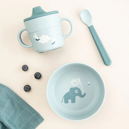 Set de regalo para bebé azul