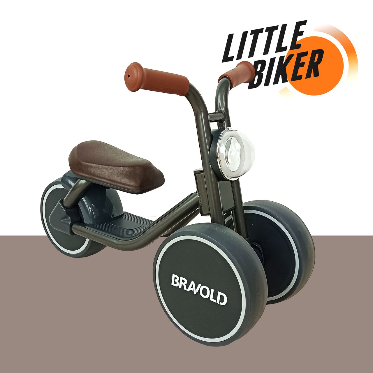 Bravold Little Biker triciclo infantil | Negro