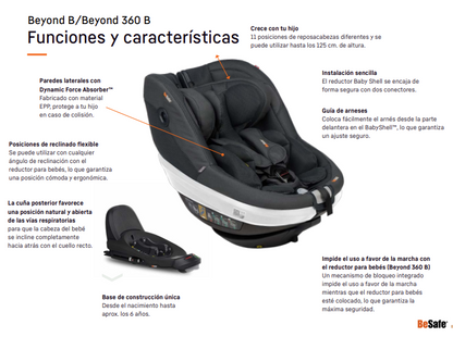 Sistema BeSafe Beyond B | Base + Silla Beyond B RF