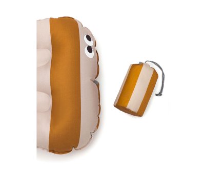 Cojín Reductor inflable para Silla Stripes Nude Mustard