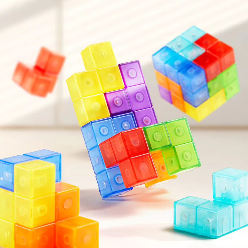 Cubo magnético con desafíos