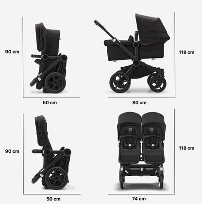 Bugaboo Donkey 5 TWIN | Cochecito completo