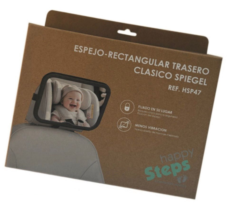 Espejo rectangular para la silla del coche a contramarcha